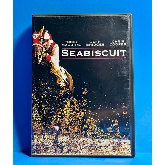 Seabiscuit DVD (2003) Tobey Maguire Jeff Bridges Horse Racing Drama PG-13 - Picture 1 of 6